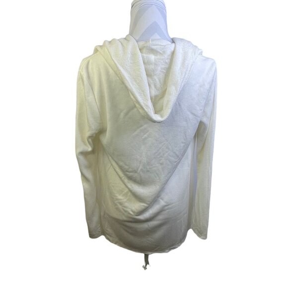 Olivia Sky Cardigan Small Ivory White  Solid - Picture 4 of 6